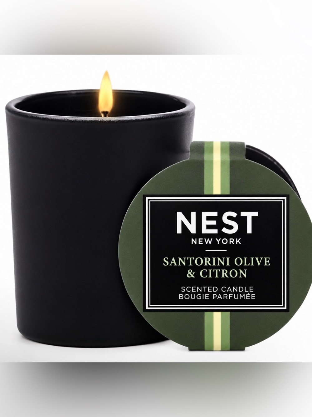 Nest Santorini Olive & Citron Votive Candle .95 Oz / 27g